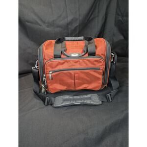 REI Messenger Carry On Bag Crossbody Shoulder Bag Orange Excellent Condition